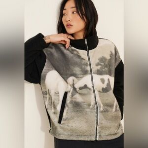 Found Horses Zip-Up Sherpa free people